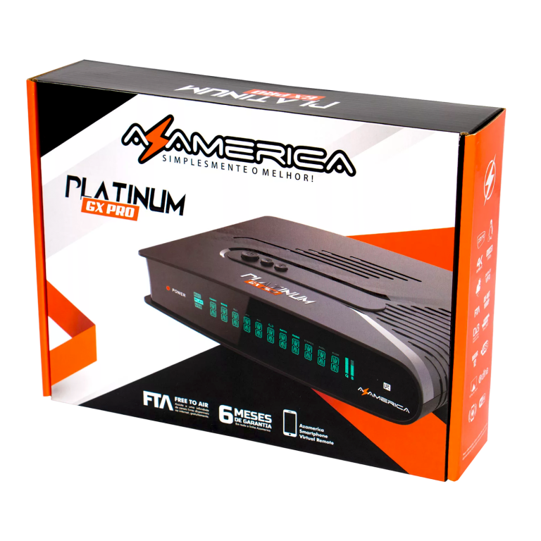 Atualização Az Platinum GX PRO V1.51