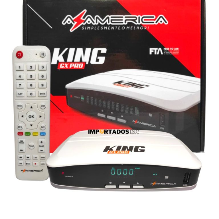 AZAMERICA KING GX PRO ATUALIZAÇÃO