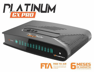 AZAMERICA PLATINUM GX PRO ATUALIZAÇÃO 1.18