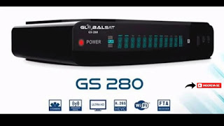 GLOBALSAT GS 280 NOVA ATUALIZAÇÃO